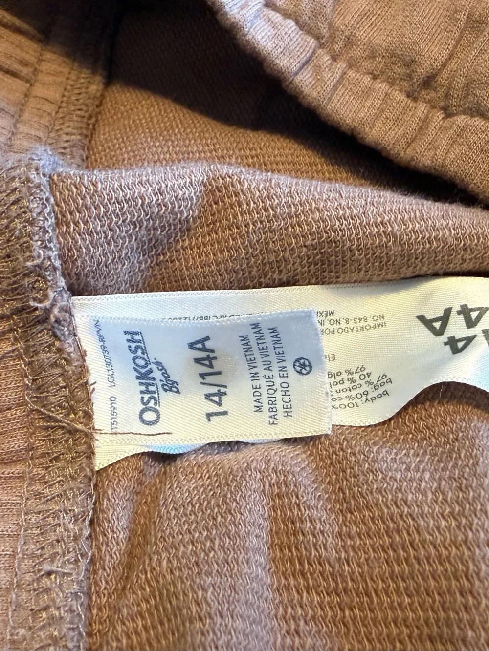 OshKosh Bgosh only worn
